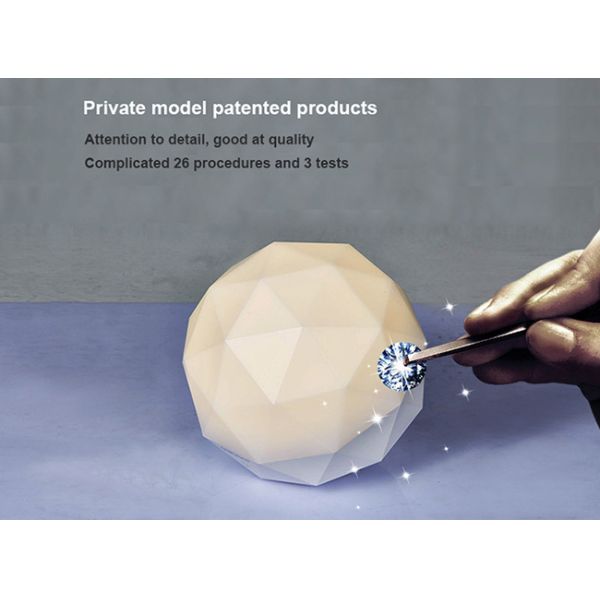 Childrens Night Light Voice Controlled Diamond Lamp With 1200mAh Rechargeable Battery