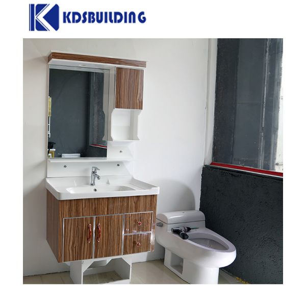 Fujian Toilet Set Modern Pvc Bathroom Vanity Cabinet