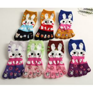 Cheap printed five toes socks for sale