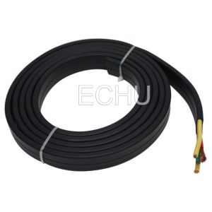 Traveling Crane Cable, Four Core Flat Traveling Cable, ECHU Flat Cable