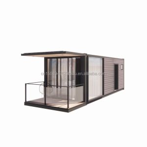 Galvanized Steel Square Tubes Prefab Container House Movable Prefabricated Home