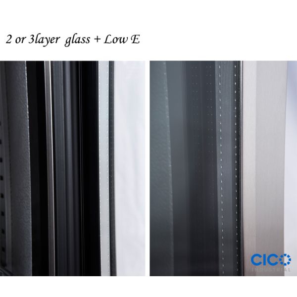 Built In Mini Beer Cooler Refrigerator , Black Outdoor Beverage Cooler Long Lifespan