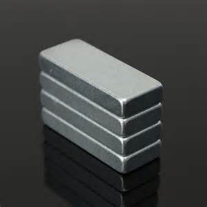 China N52 Block 25x10x2mm Nickel Coating Permanent Magnet  with Customized Shape& Size on sale