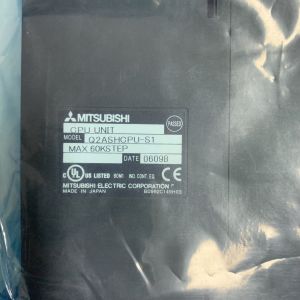 Mitsubishi Q2ASHCPU-S1 Redundant Power Supply Module CPU 1024 I/O 60K STEPS MPE