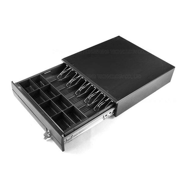 Quality 5B 8C Lockable POS Cash Register Drawer RJ11 RJ12 Ball Bearing Slides 410E wholesale