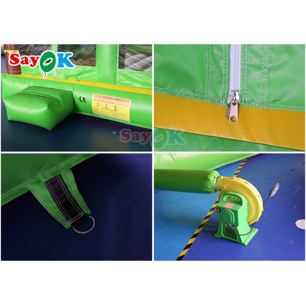 Inflatable Outdoor Toys Kids Inflable Volleyball Bounce House Inflatable Trampoline Toys
