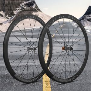 Diamond Shaped 700c Clincher Wheelset V Brake Aluminum Alloy 50mm Height For Disc Brake