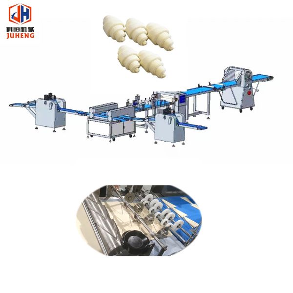 Quality SUS304 Compact Croissant Making Machine Quick Croissant Lamination Machine wholesale