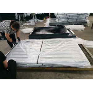 Easy-to-Assemble 3D Steel and Iron Sliding Gate for Low Maintenance Home