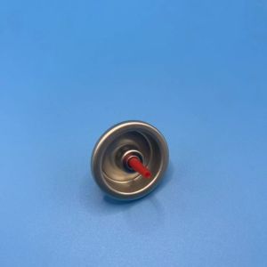 Mounting Cup Lighter Refill Valve Both Sides With Clear Lacquered Tinplate