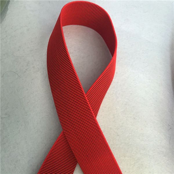 PP / Malaysian Rubber / Yarn Replacement Webbing For Outdoor Furniture