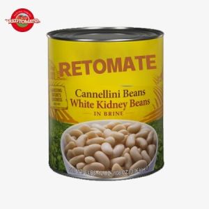 China ISO White Kidney Beans Canned , 3000g Delicious Kidney Beans In Brine on sale
