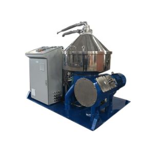 High Speed Water Purifying Disc Separator 3 Phase Vertical Centrifuge