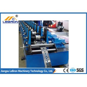 Cheap Full Automatic Strut Channel Roll Forming Machine , Solar Support Channel Roll Forming Machine for sale