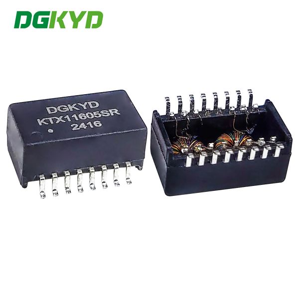 China KTX11605SR 1000M Base-T Network Transformer Ethernet Isolation Filter Ethernet Transformer SMT on sale China KTX11605SR 1000M Base-T Network Transformer Ethernet Isolation Filter Ethernet Transformer SMT on sale