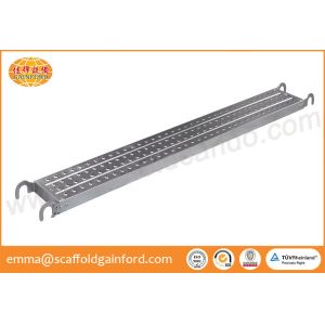 Q235 pre galvanized steel catwalk scaffold steel plank hooks for 1219*1700MM