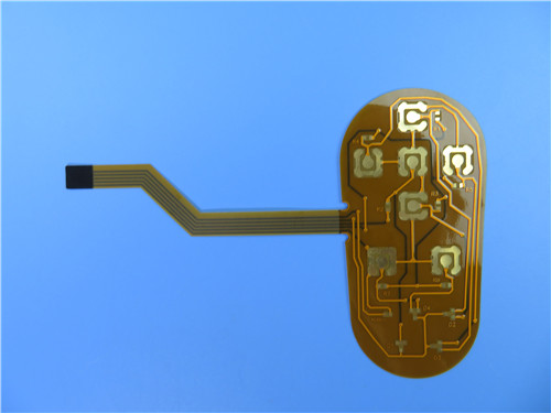 Flexible Printed Circuit Board FPC Built on Polyimide Film with Double Layer
