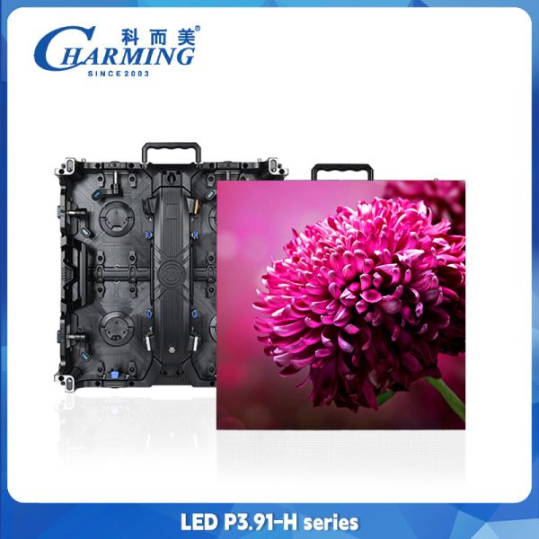 Quality 16 Bit P3.91 Outdoor LED Screens Wall Ground Support Stand Back Frame wholesale