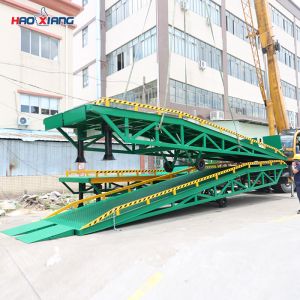 11m Mobile Dock Ramp Hydraulic Ramp For Container Unloading