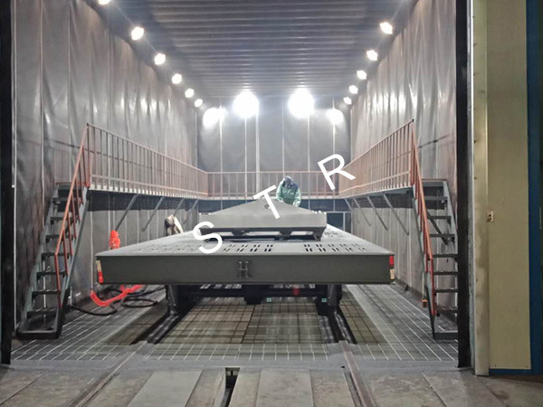 Cleaning Media Blasting Booth Manual Castings Air Sandblasting for Corrosion