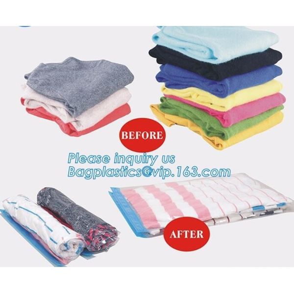 vacuum space bag with hanger, canvas vacuum bag for bedding, vacuum storage bag for home storage, bagplastics, pacrite