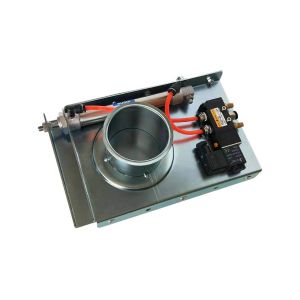 Pneumatic Slide Dampers / 6 Inch Blast Gate Dust Extraction Fittings