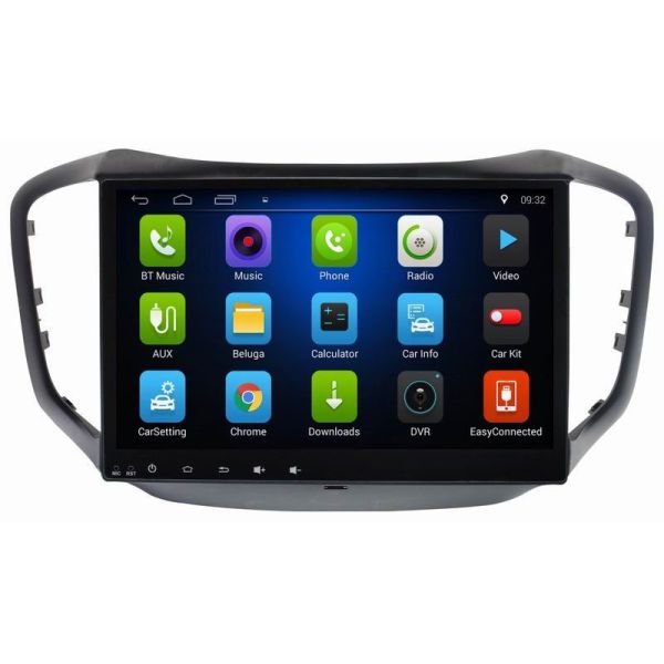 Ouchuangbo 10.1 inch car radio gps navi android 8.1 for Chery Tiggo 5 2014-2015