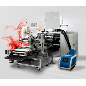 Fully Automatic Aluminium Foil Rewinding Machine with Weinview Touch Panel and Usage