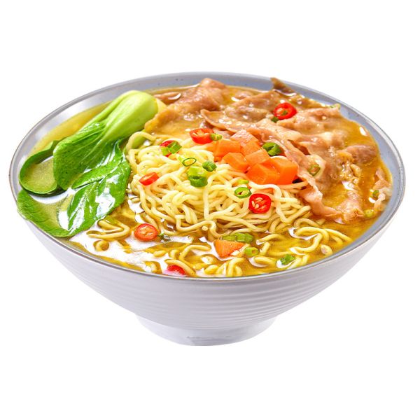 Slightly Spicy OEM Available Chinese Beef Flavor Instant Noodles 125g*24