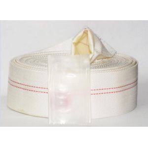 OEM / ODM Strong Polyester Fire Hose Pipe 10m - 30m Length For Fire Fighting