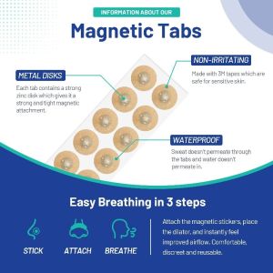 Magnetic Nasal Strips Breathe Easier and Snore Less with This Nose Dilator