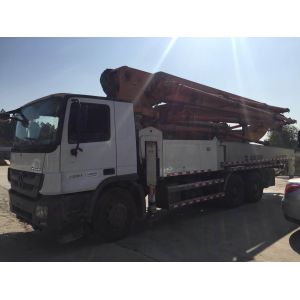 Zoomlion ZLJ5339THB Second-Hand Concrete Pump Used Heavy Equipment 47m Cylinder Type