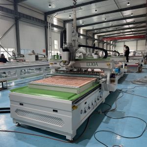Cheap 1330A 9kW CNC Nesting Router For Wood Processing Applications for sale