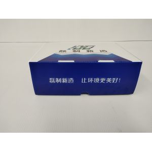 SGS Shoe Plastic Corrugated Foldable Boxes 250*150*60mm