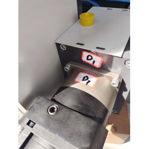 PLC 28KW Carton Folding And Gluing Machine With Multi Groove Belt