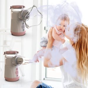 Portable Pediatric Glass Nebulizer Fine Aerosol Anti broken Class IIa Handheld