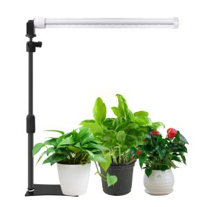 Tabletop LED Grow Light Bar T8 Plant Growing Lamp With Stand For Indoor Plants