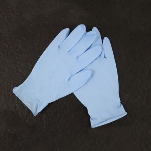 Cheap Oil Proof Nitrile 22 Mil Disposable Examination Glove for sale