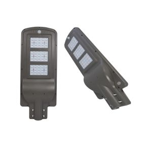 60 W All In One Integrated Solar LED Street Light ABS Material 6000-6500k