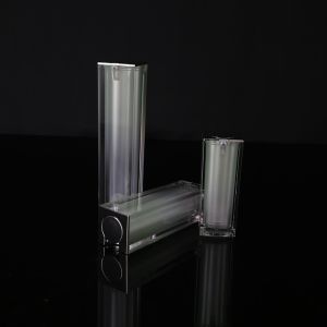 Grey 15ml 30ml 50ml Lotion Airless Pump Container