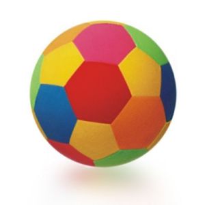 Soft and Light 50cm Inflatable Fabric Soccer Ball Customized for Your Requiremen