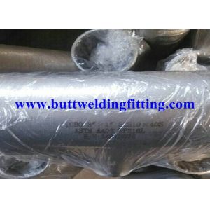 SCH 80 ASTM A403 WP316L Stainless Steel Equal Butt Welding Tee For Gas Oil