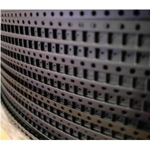 Black Carrier Package Transparent Anti Static Tape SMT PC PS PET Material