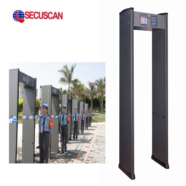 High sensitivity Walk Through Metal Detector with 35W 50Hz / 60Hz
