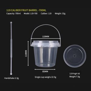 Coffee Juice PP Plastic Cups Portable With Customer'S Logo Printing