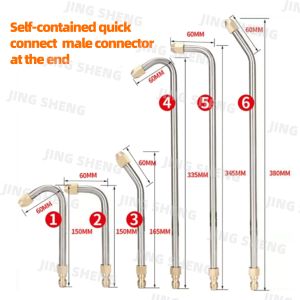 Easy to handle carbon fiber pole combining high flexural strength and corrosion