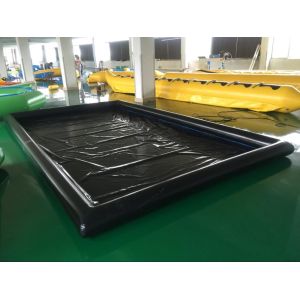 Portable Airtight Cleaning Inflatable Car Wash Containment Mat