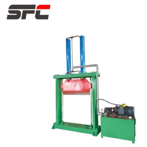 Cheap SFC XQL-125 CE Compact Rubber Bale Cutter High Efficiency For Natural Rubber Blocks Easy Operate for sale