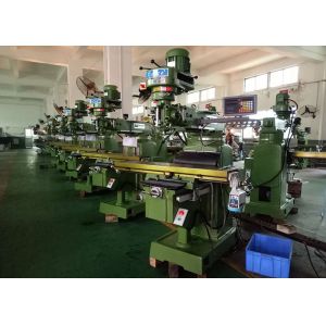 ISO30 / R8 Spindle Turret Milling Machine With 0.005mm Tolerance Automated
