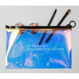 Matte Clear Soft Plastic Clothes Storage Bag Zip lock Slider Seal Reclosable